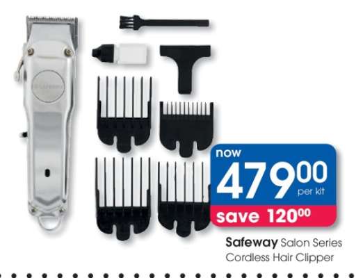 Safeway Salon Series Cordless Hair Clipper