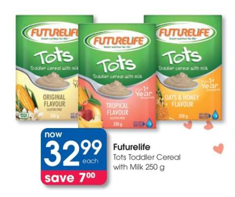 Futurelife Tots Toddler Cereal with Milk 250 g