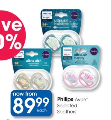 Philips Avent Selected Soothers