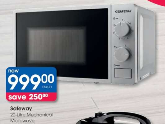 Safeway 20-Litre Mechanical Microwave