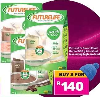 Futurelife Smart Food Cereal 500 g Assorted