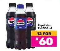 Pepsi Max Pet 330 ml