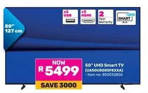 50" UHD Smart TV