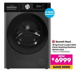 Bennett Read 10 kg Front Loader Elite Clean Washing Machine (BR10FL25M)