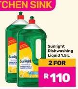 Sunlight Dishwashing Liquid 1.5 L