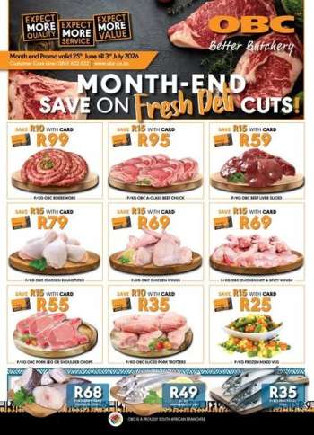 OBC catalogue  - 25/06/2026 - 03/07/2026.