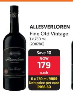 ALLESVERLOREN Fine Old Vintage