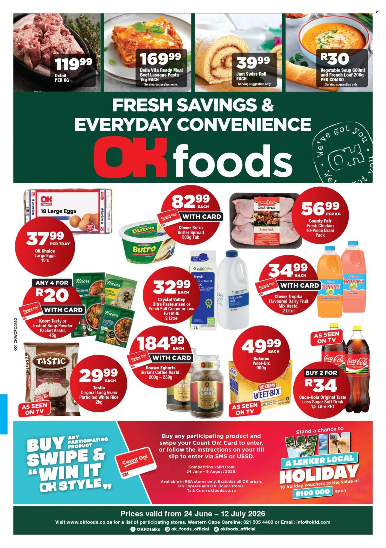 OK Foods specials - 24/06/2026 - 12/07/2026. Page 1