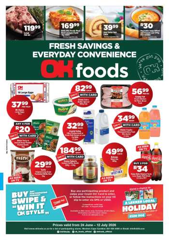 OK Foods catalogue  - 24/06/2026 - 12/07/2026.