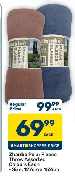 Zhanbo Polar Fleece Throw
