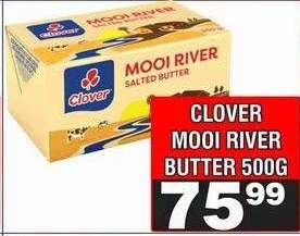 CLOVER MOOI RIVER BUTTER 500G