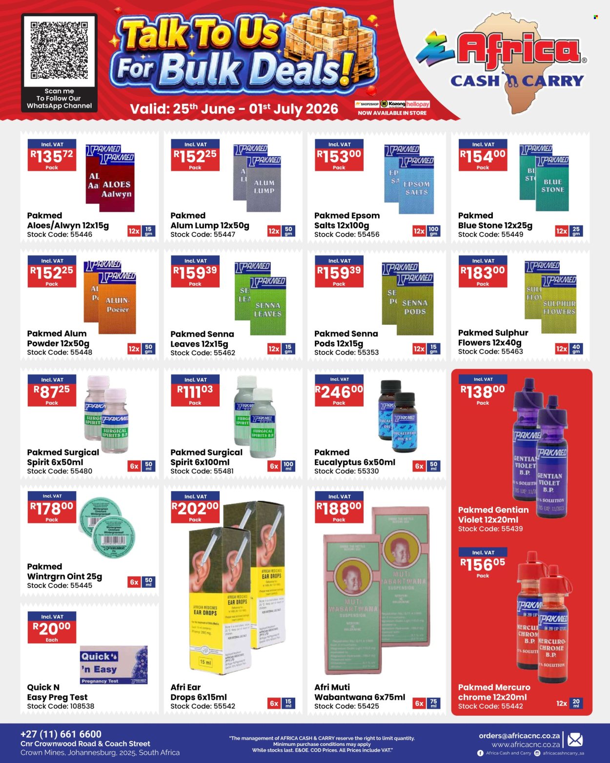 Africa Cash & Carry specials - 25/06/2026 - 01/07/2026. Page 69