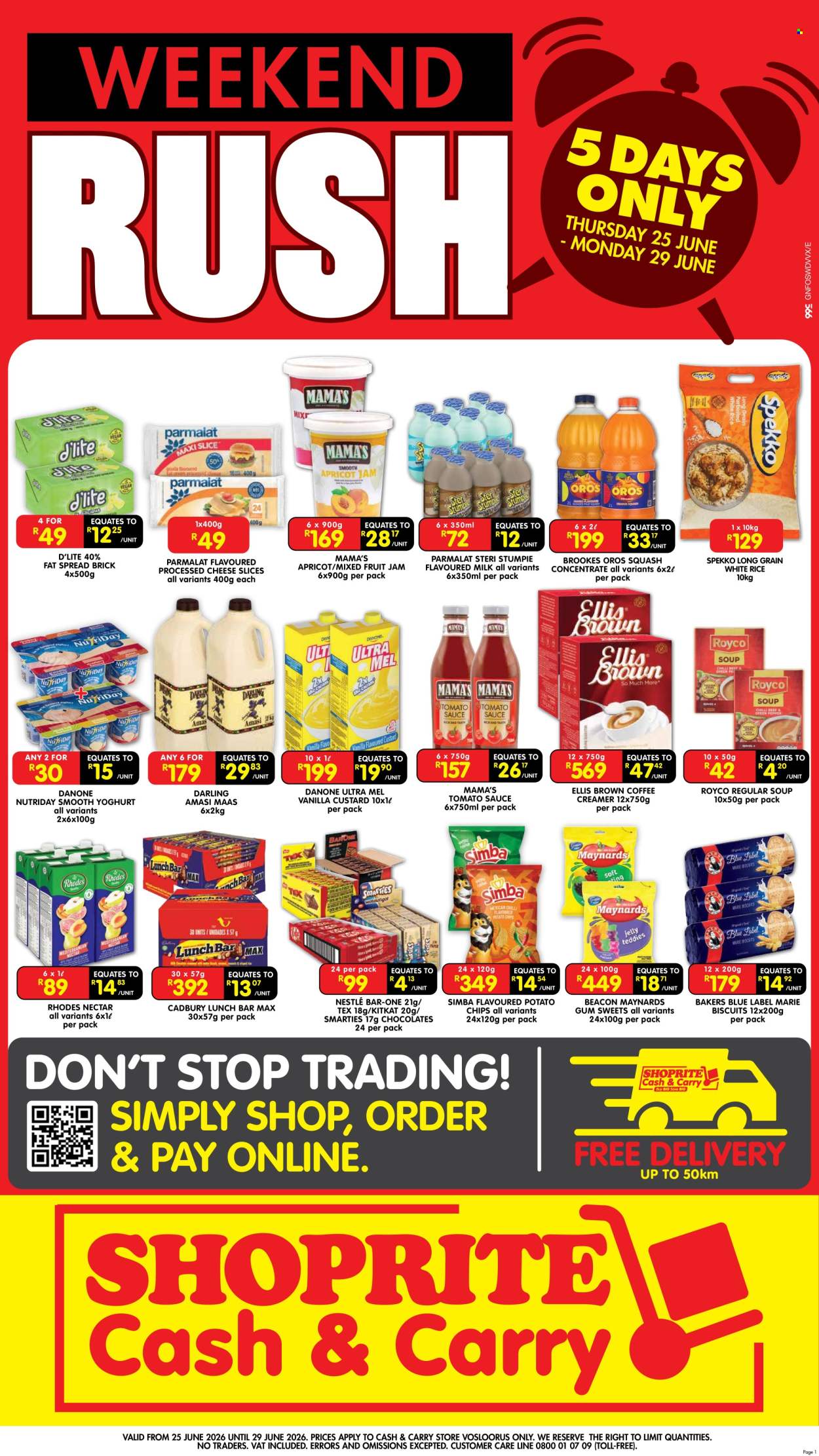 Shoprite specials - 25/06/2026 - 29/06/2026. Page 1