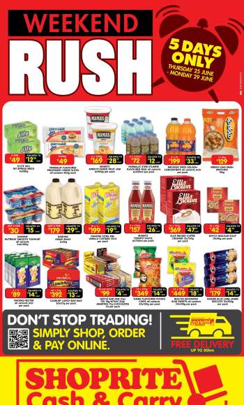 Shoprite catalogue  - 25/06/2026 - 29/06/2026.