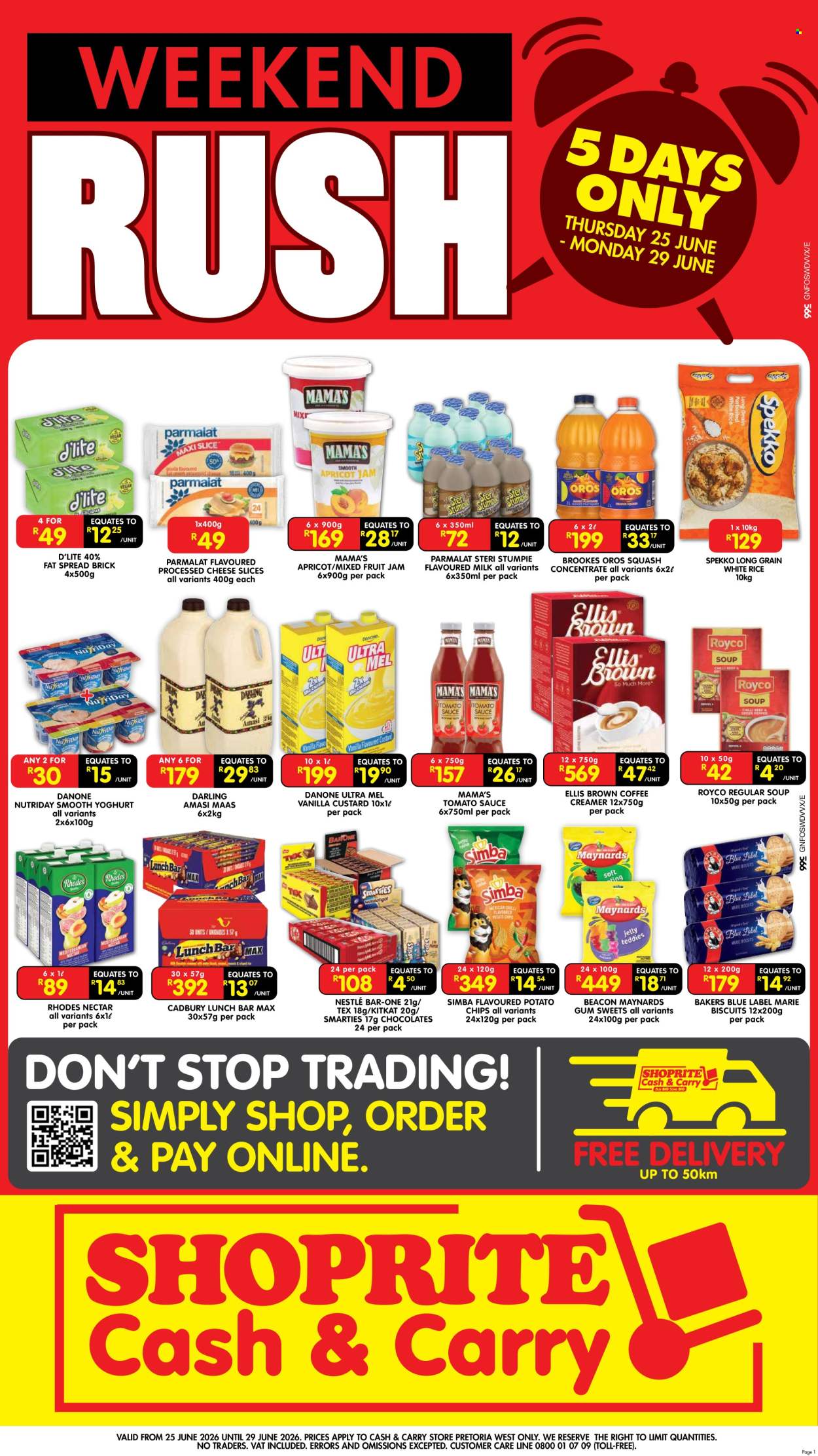 Shoprite specials - 25/06/2026 - 29/06/2026. Page 1