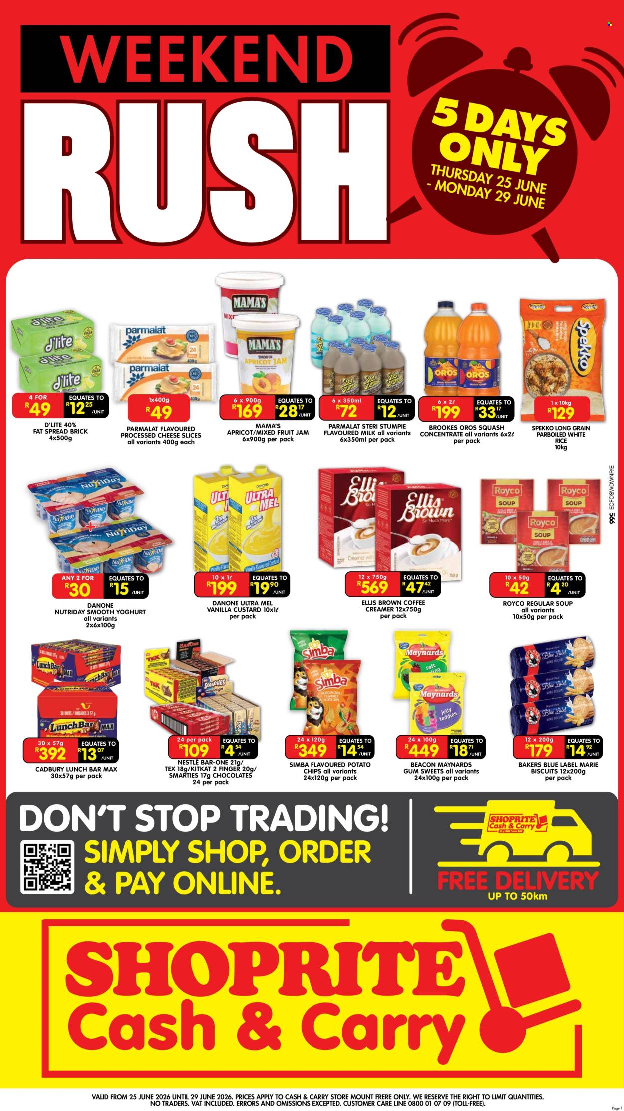 Shoprite specials - 25/06/2026 - 29/06/2026. Page 1