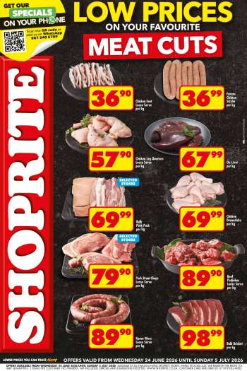 Shoprite catalogue  - 24/06/2026 - 05/07/2026.