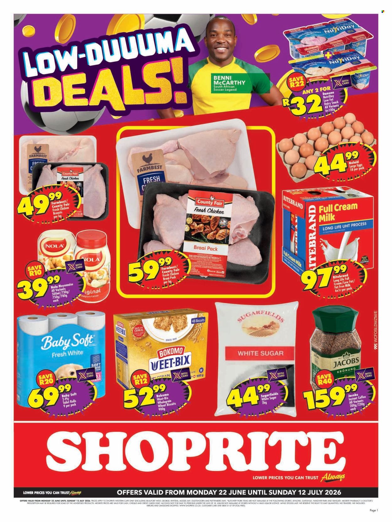 Shoprite specials - 22/06/2026 - 12/07/2026. Page 1