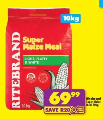 Ritebrand Super Maize Meal 10kg