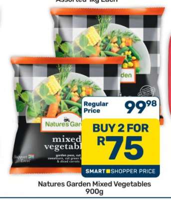 Natures Garden Mixed Vegetables
