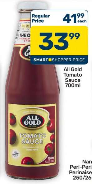 All Gold Tomato Sauce-700ml
