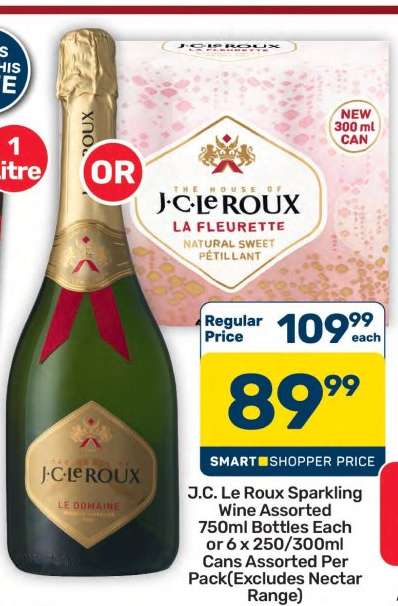 J.C. Le Roux Sparkling Wine Assorted