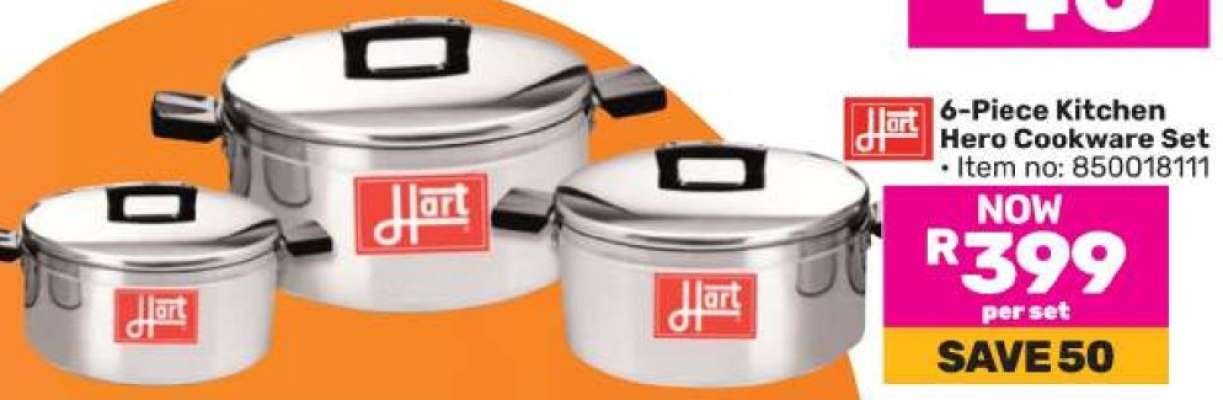 6-Piece Kitchen Hero Cookware Set