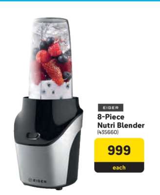 Eiger 8-Piece Nutri Blender