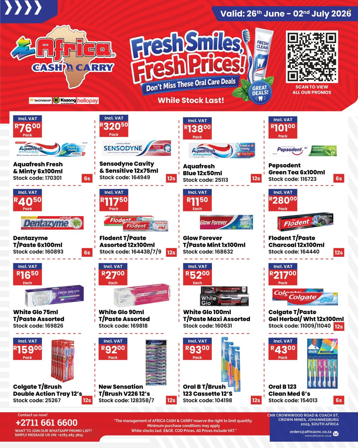 Africa Cash & Carry specials - 26/06/2026 - 02/07/2026. Page 1