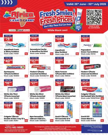 Africa Cash & Carry catalogue  - 26/06/2026 - 02/07/2026.