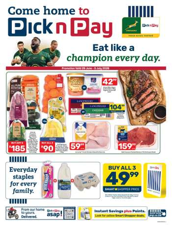 Pick n Pay catalogue  - 29/06/2026 - 05/07/2026.