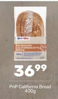 PnP California Bread 400g