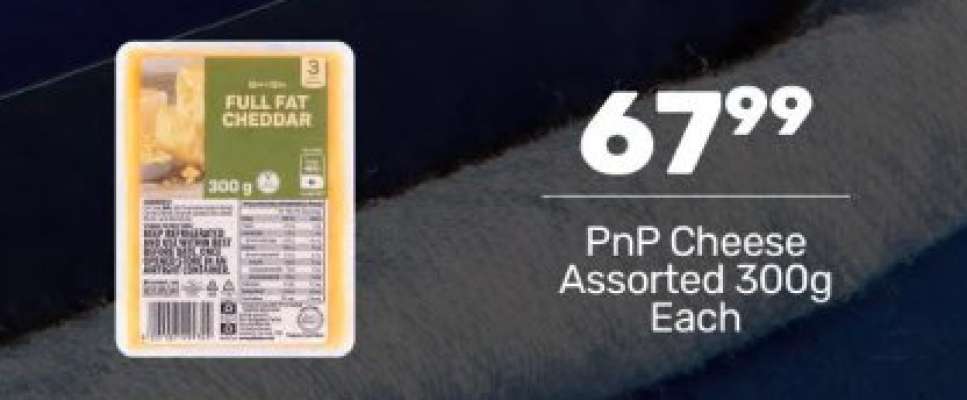PnP Cheese Assorted 300g Each
