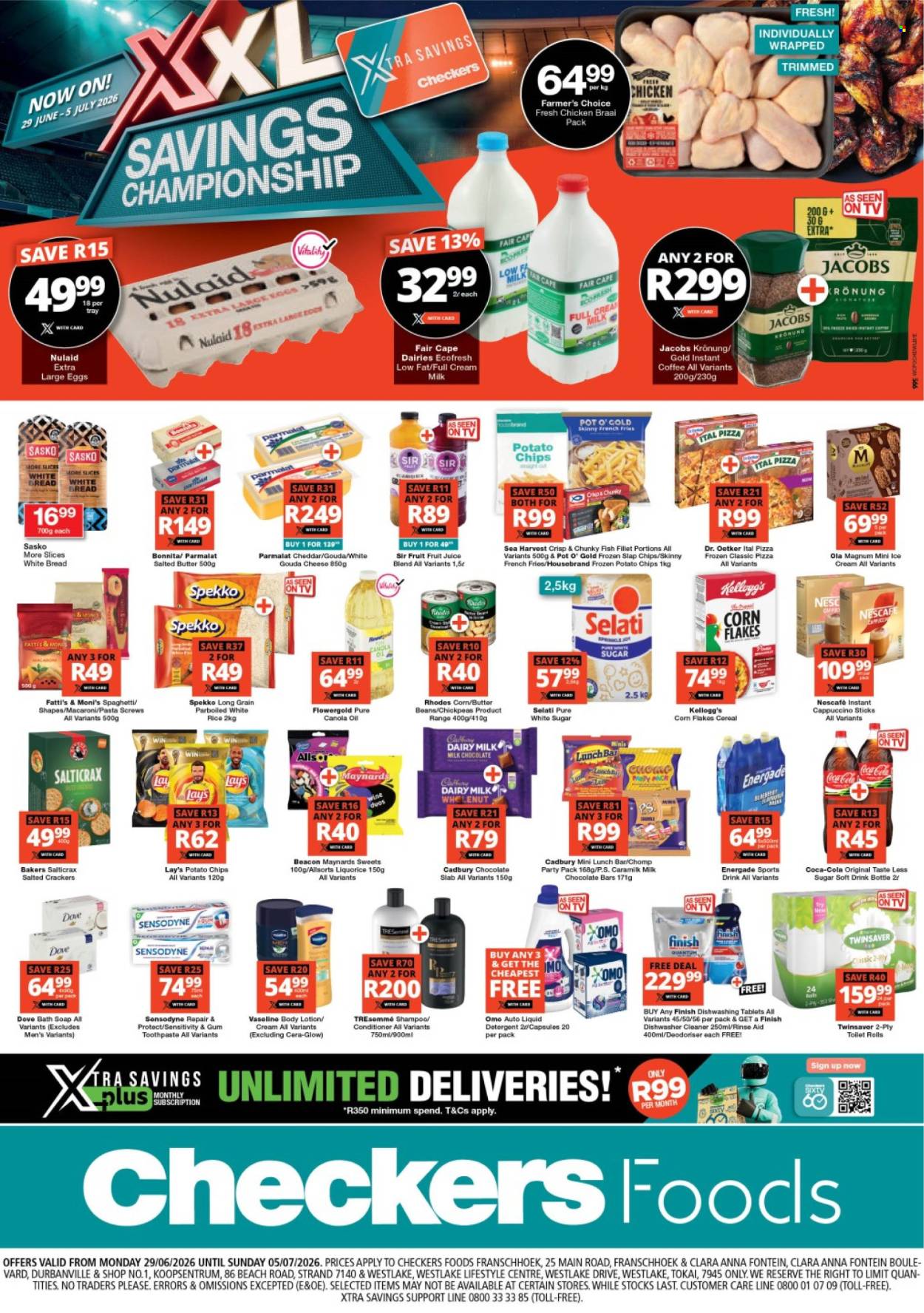 Checkers specials - 29/06/2026 - 05/07/2026. Page 1