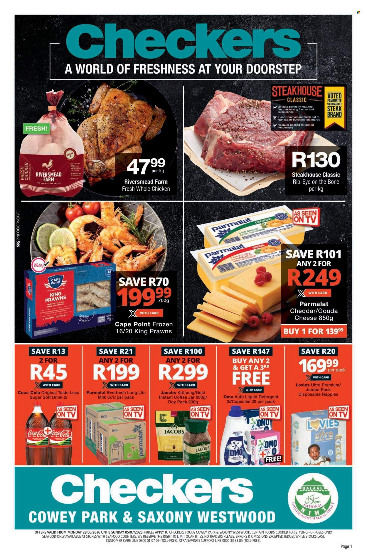 Checkers specials - 29/06/2026 - 05/07/2026. Page 1