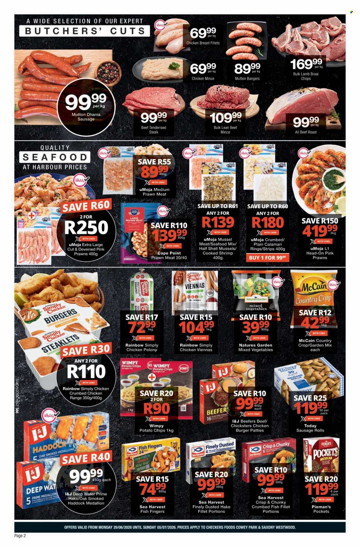 Checkers specials - 29/06/2026 - 05/07/2026. Page 2