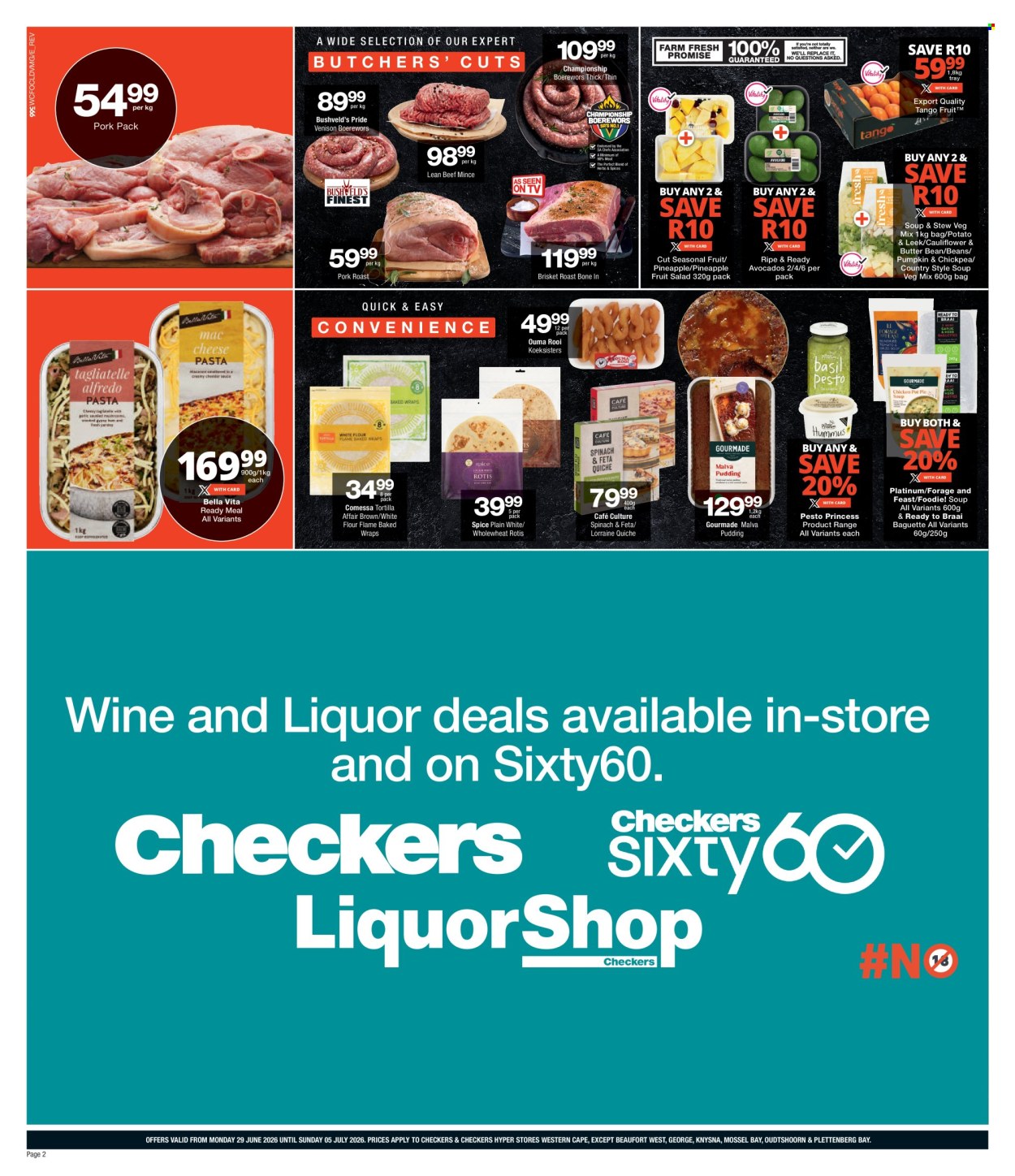 Checkers specials - 29/06/2026 - 05/07/2026. Page 2