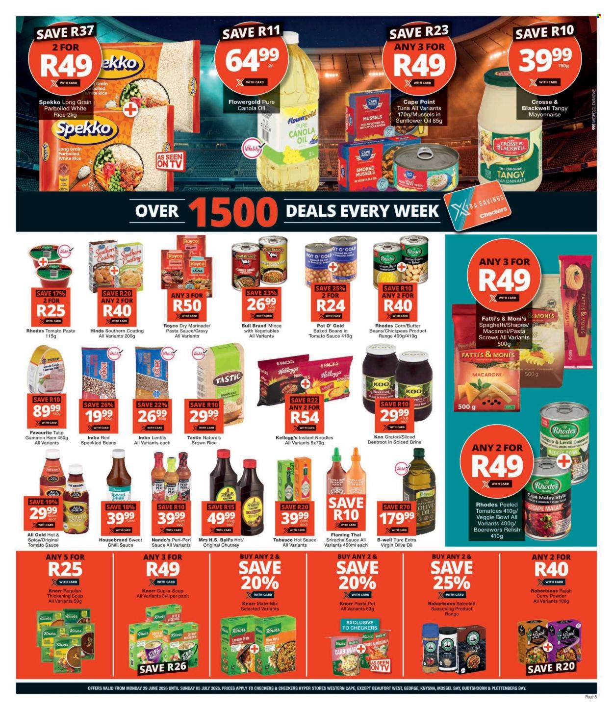 Checkers specials - 29/06/2026 - 05/07/2026. Page 5