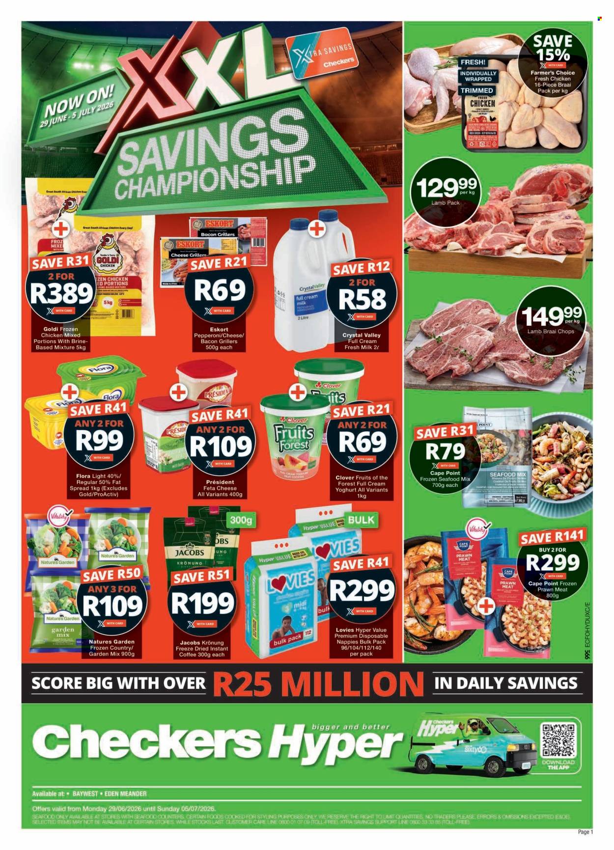 Checkers specials - 29/06/2026 - 05/07/2026. Page 1