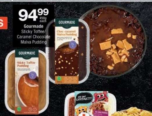 Gourmade Sticky Toffee/Caramel Chocolate Malva Pudding
