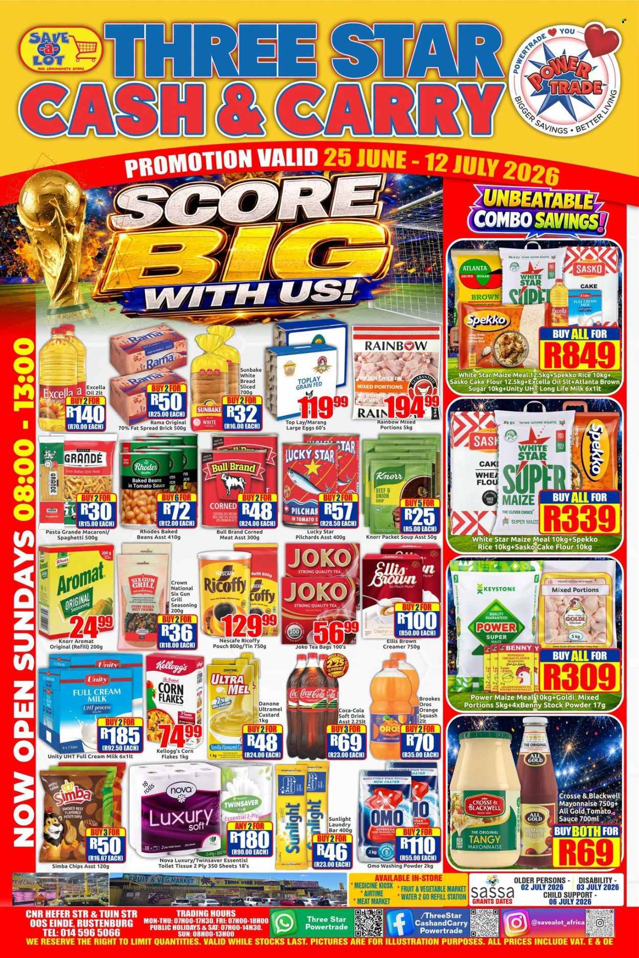 Three Star Cash and Carry specials - 25/06/2026 - 12/07/2026. Page 1