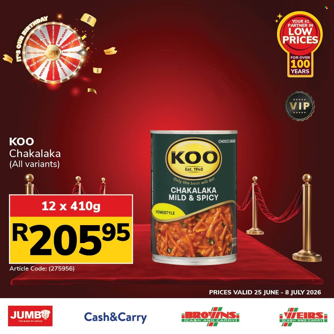 Jumbo Cash & Carry specials - 25/06/2026 - 08/07/2026. Page 21