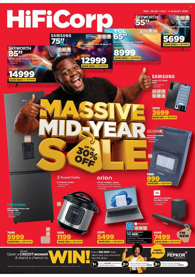 HiFi Corp catalogue  - 01/07/2026 - 04/08/2026.