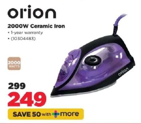 orion 2000W Ceramic Iron