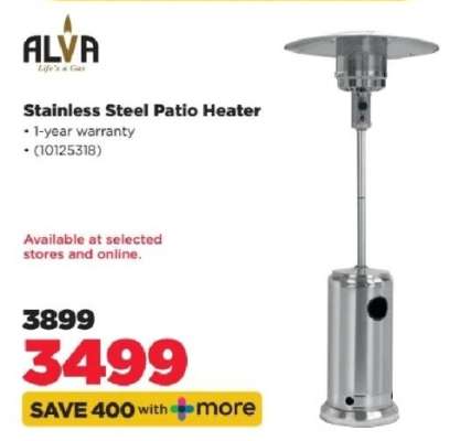 Alva Stainless Steel Patio Heater