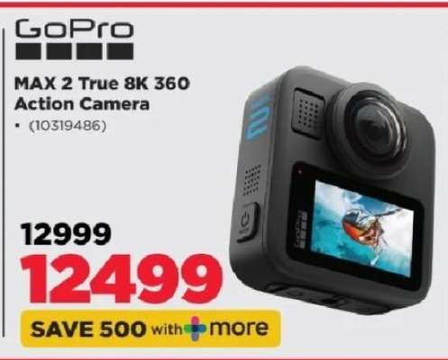 GoPro MAX 2 True 8K 360 Action Camera