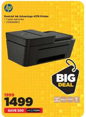 DeskJet Ink Advantage 4376 Printer