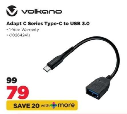 Volkano Adapt C Series Type-C to USB 3.0