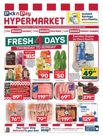 Pick n Pay Hypermarket catalogue  - 02/07/2026 - 05/07/2026.