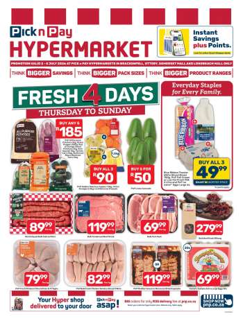 Pick n Pay catalogue  - 02/07/2026 - 05/07/2026.
